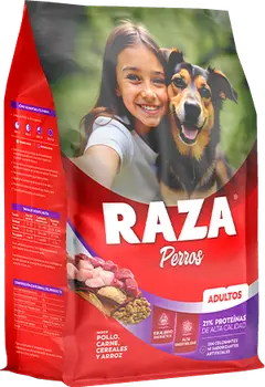 Imagen de Raza Perro Adulto Sabor Pollo, Carne, Cereales y Arroz