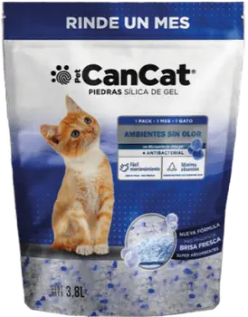 Imágen de CanCat Piedras de Sílica Gel Brisa Fresca