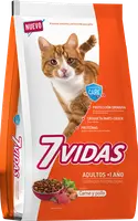 Imágen de 7 Vidas Gatos Adultos sabor Carne y Pollo