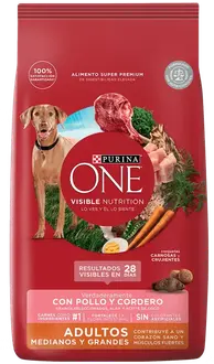 Foto de One Perro Adulto Medianos y Grandes Pollo y Cordero