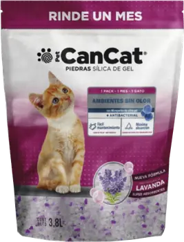Imágen de CanCat Piedras de Sílica Gel Lavanda