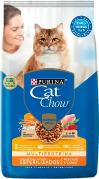 Imagen de Cat Chow Gato Esterilizado sabor Pescado con Defense Plus