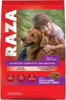 Imágen de Raza Perro Adulto Pollo, Carne, Cereales y Arroz