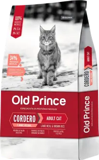 Foto de Old Prince Proteínas Noveles Gatos Adultos Cordero y Arroz Integral