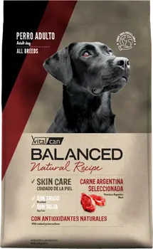 Imagen de Vitalcan Balanced Natural Recipe Perro Sabor Carne Argentina Seleccionada