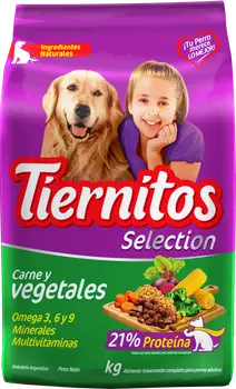 Imagen de Tiernitos Selection Carne y Vegetales.