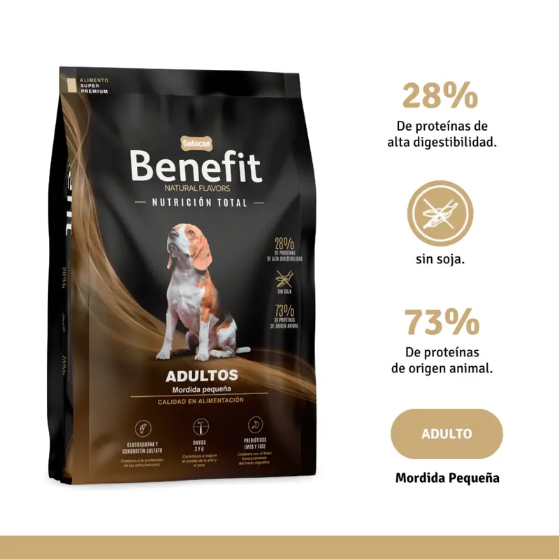 Foto de Benefit Perro Adulto Mordida Pequeña