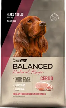 Imagen de Vitalcan Balanced Natural Recipe Perro Sabor Cerdo
