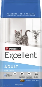 Image of Purina Excellent Gatos Adultos con Pollo, Carne y Arroz