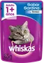 Foto de Whiskas Sobrecito Gato Adulto sabor Sardina en Salsa 12 x 85g
