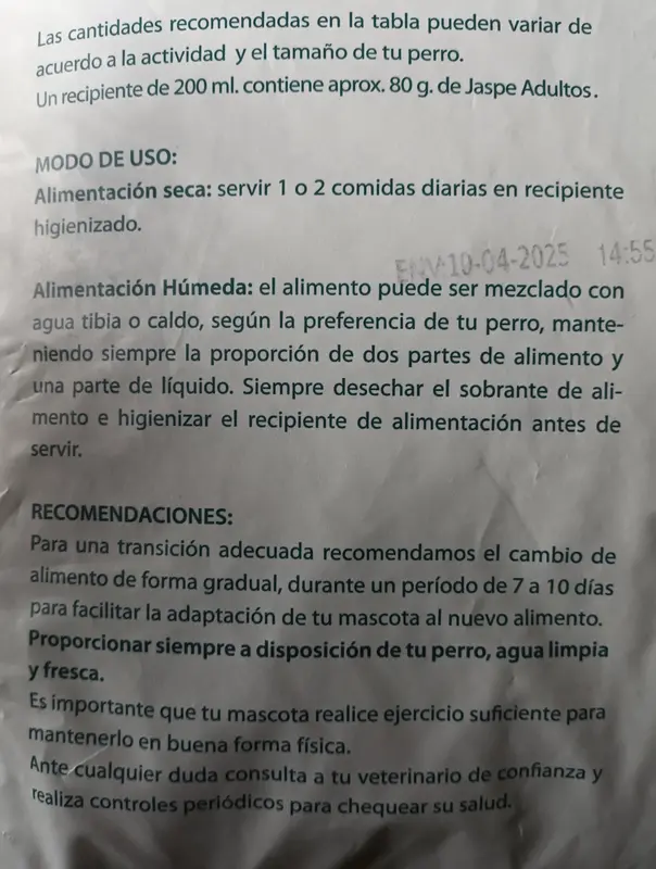 Foto de Jaspe Perro Adulto Mordida Pequeña