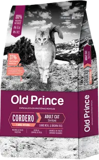 Foto de Old Prince Proteínas Noveles Gatos Esterilizados Cordero y Arroz Integral