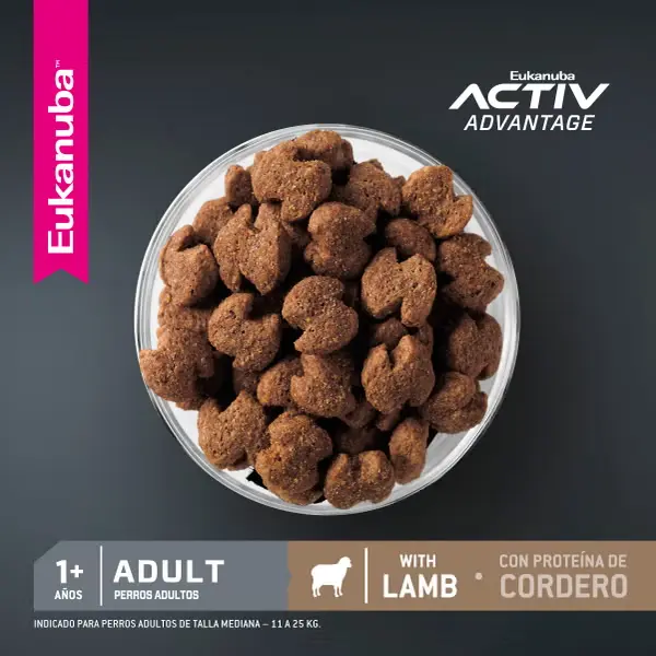 Foto de Eukanuba Adult Medium Lamb (Cordero)