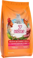 Imágen de 7 Vidas Gatos Adultos sabor Carne y Pollo