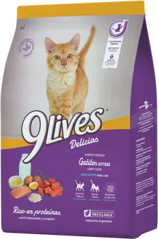 Imagen de 9 Lives Delicias Gatitos Carne y Leche