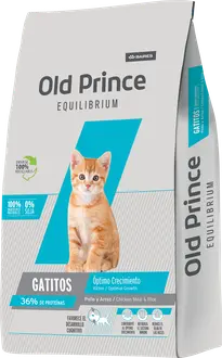 Foto de Old Prince Equilibrium Gatitos Óptimo Crecimiento Pollo y Arroz