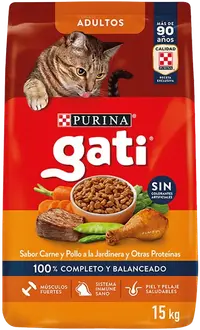 Foto de Gati Gato Adulto sabor Carne y Pollo